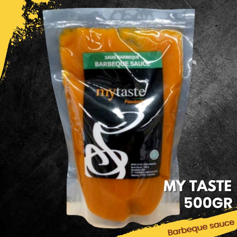 

my taste barbeque sauce 500gr / mytaste saus barbekiu