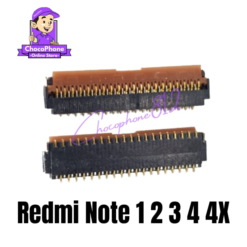KONEKTOR LCD REDMI NOTE 1 2 3 4X SOCKET CONNECTOR FPC ORIGINAL