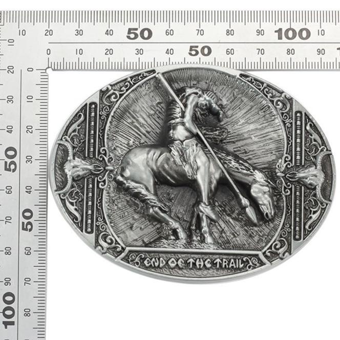 BUCKLE BELT KEPALA IKAT PINGGANG SABUK WESTERN VINTAGE COWBOY