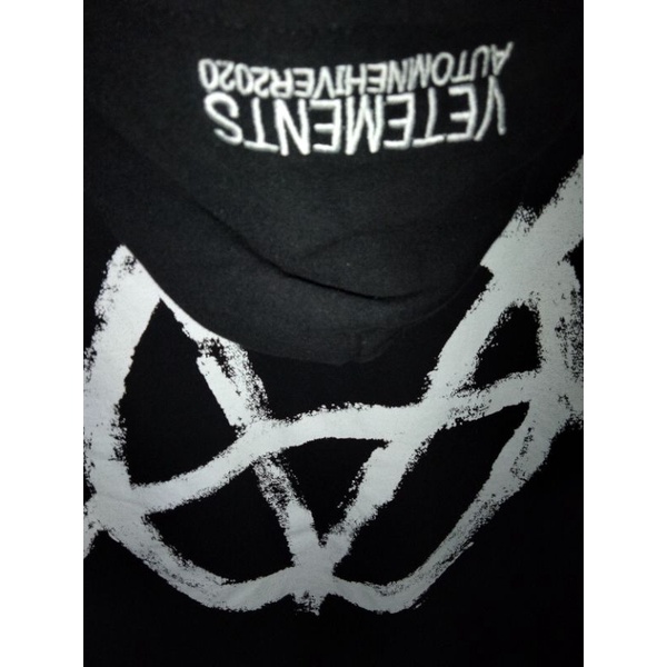 HOODIE VETEMENTS ANARCHY