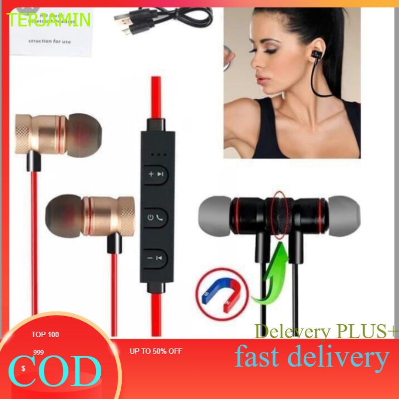 Headset Bluetooth Magnetic Earphone Bluetooth