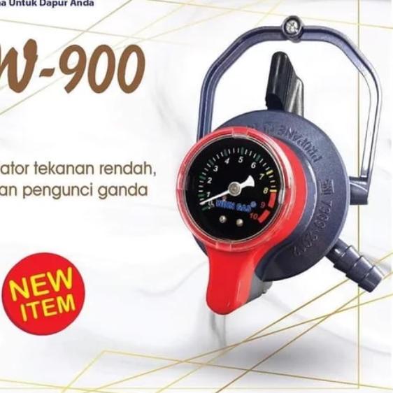 ➥ Regulator Winn Gas Tekanan Rendah W900 Pengunci Ganda - W 900 M / NM - Regulator W 900 - Regulator