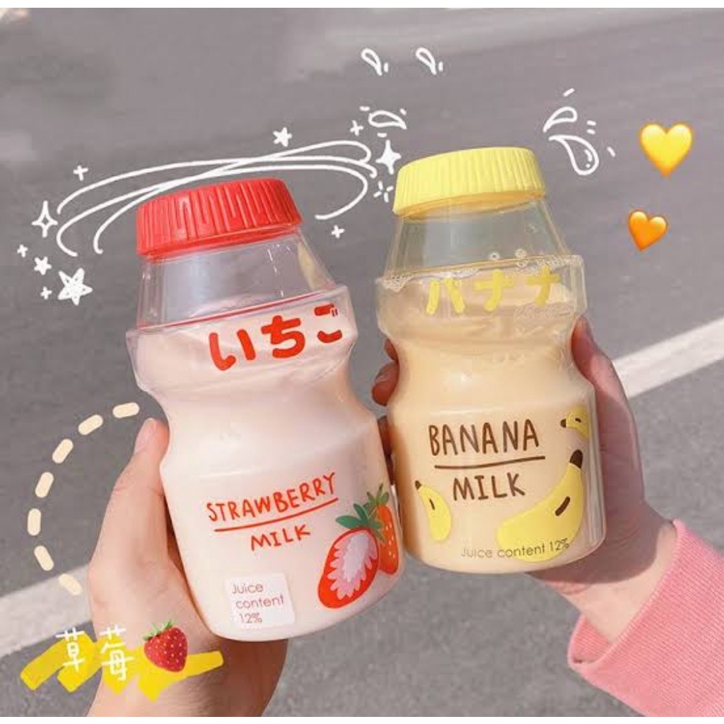 ⭐️𝐈𝐇𝐒 𝟕𝟖𝟏 𝐋𝐚𝐦𝐩𝐮𝐧𝐠⭐️Botol Minum Anak Model Yakult Botol Fruity Ala Korea 480ml