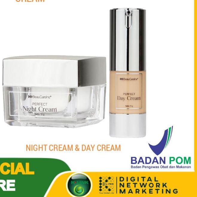 ❉ K BEAUCARELINE PERFECT NIGHT CREAM & DAY CREAM ORIGINAL ➫
