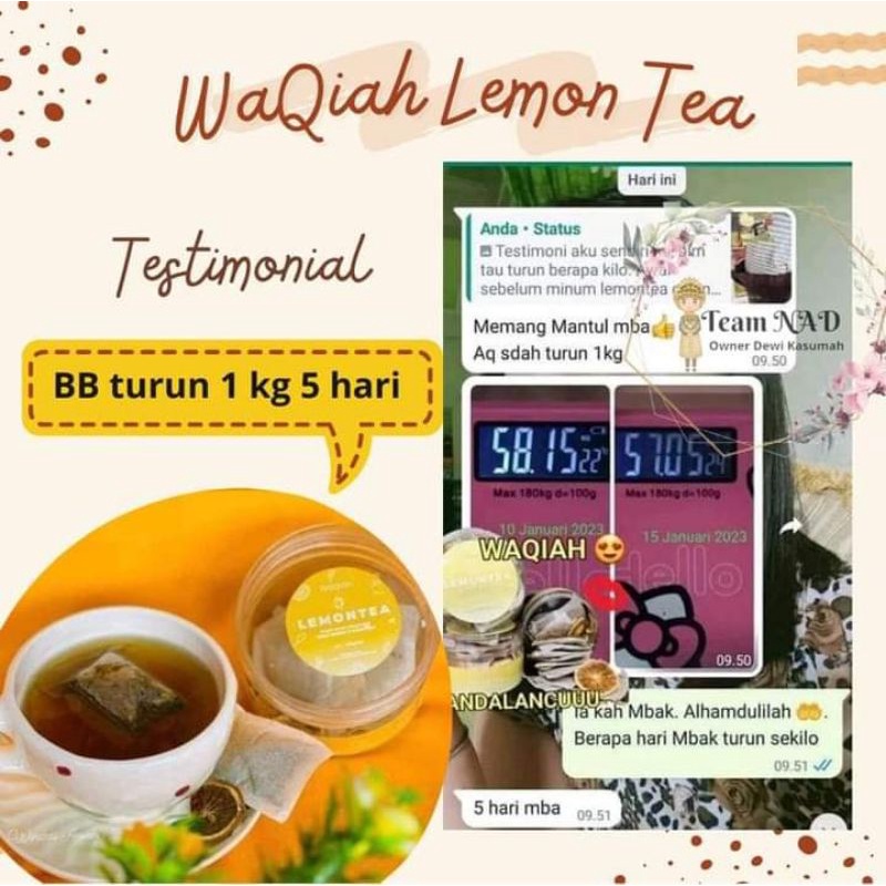 

waqiah lemon tea