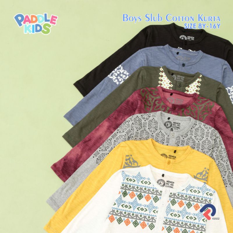 Paddlekids Kurta Slub  Anak Usia 8-16T