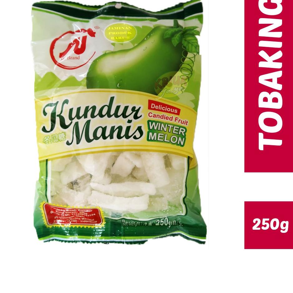 

(COD )NEW_PRODUCT Kundur Manis Winter Melon Candied Fruit Tangkue Tang kue Tangkui 250 gr