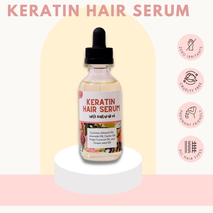 ✰ KERATIN HAIR OIL SERUM by Morrin ♕