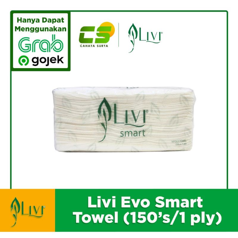 TISSUE / TISU LIVI EVO SMART MULTIFOLD TOWEL