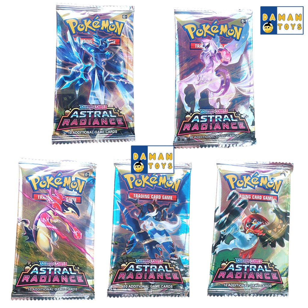 Kartu Pokemon Palkia Liepard Booster Pack Tcg