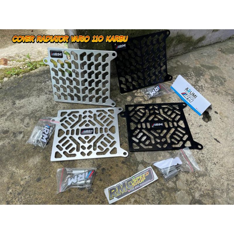 Cover radiator vario 110 karbu vario tecno 110 karbu tutup radiator vario 110 karbu