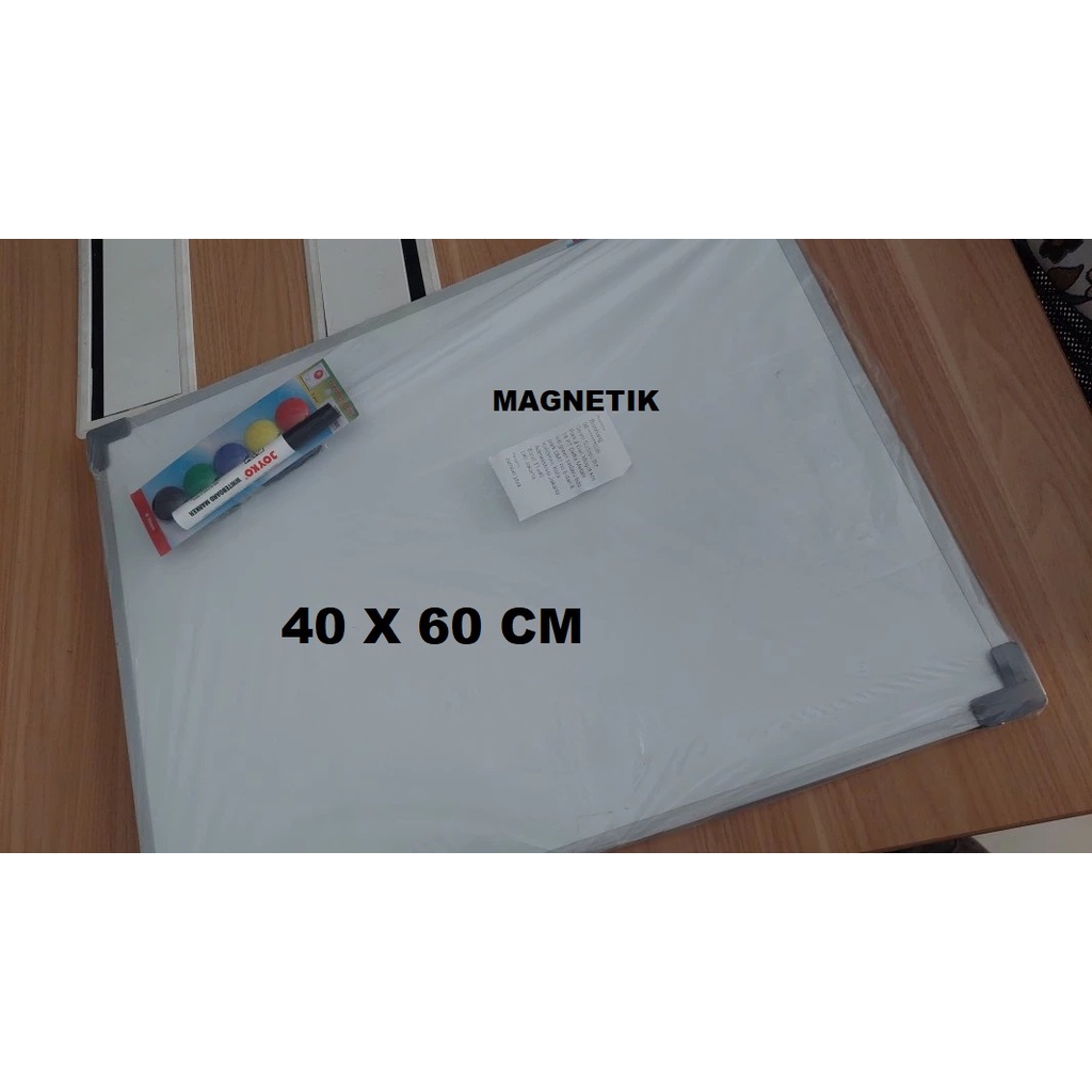 

whiteboard gantung magnetik 40 x 60