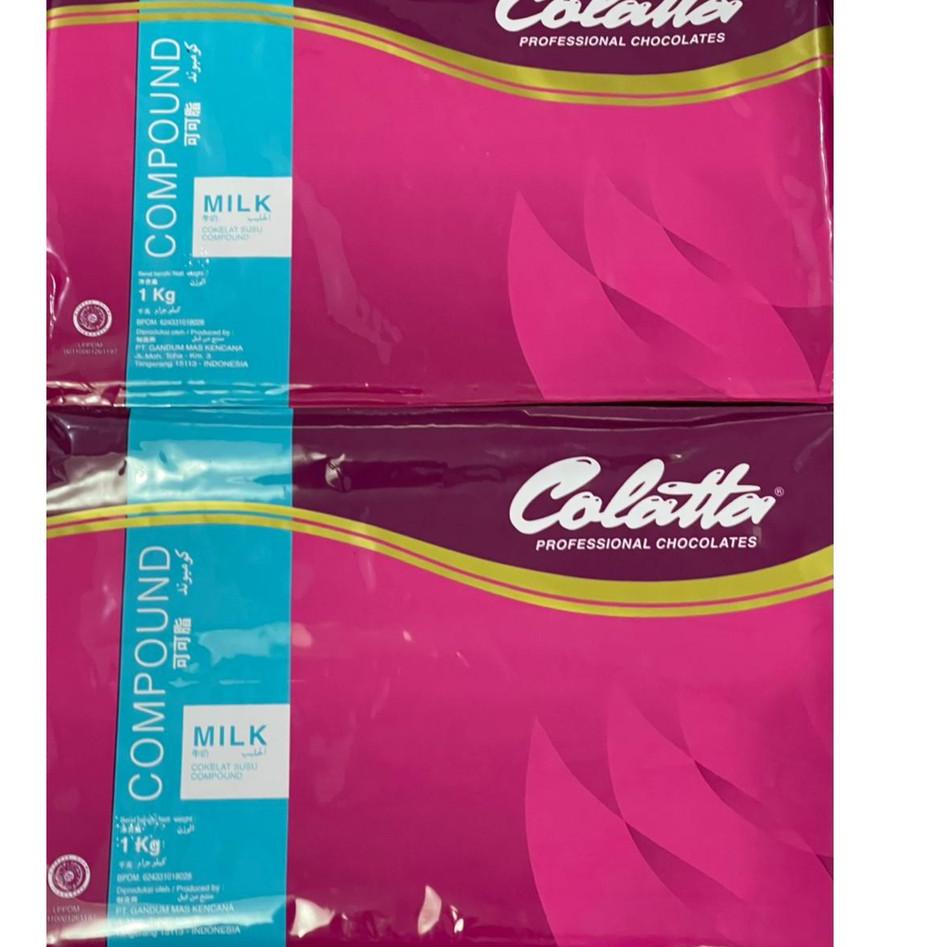 

● Coklat Colatta Milk Chocolate Compound - Colatta 1kg ♗