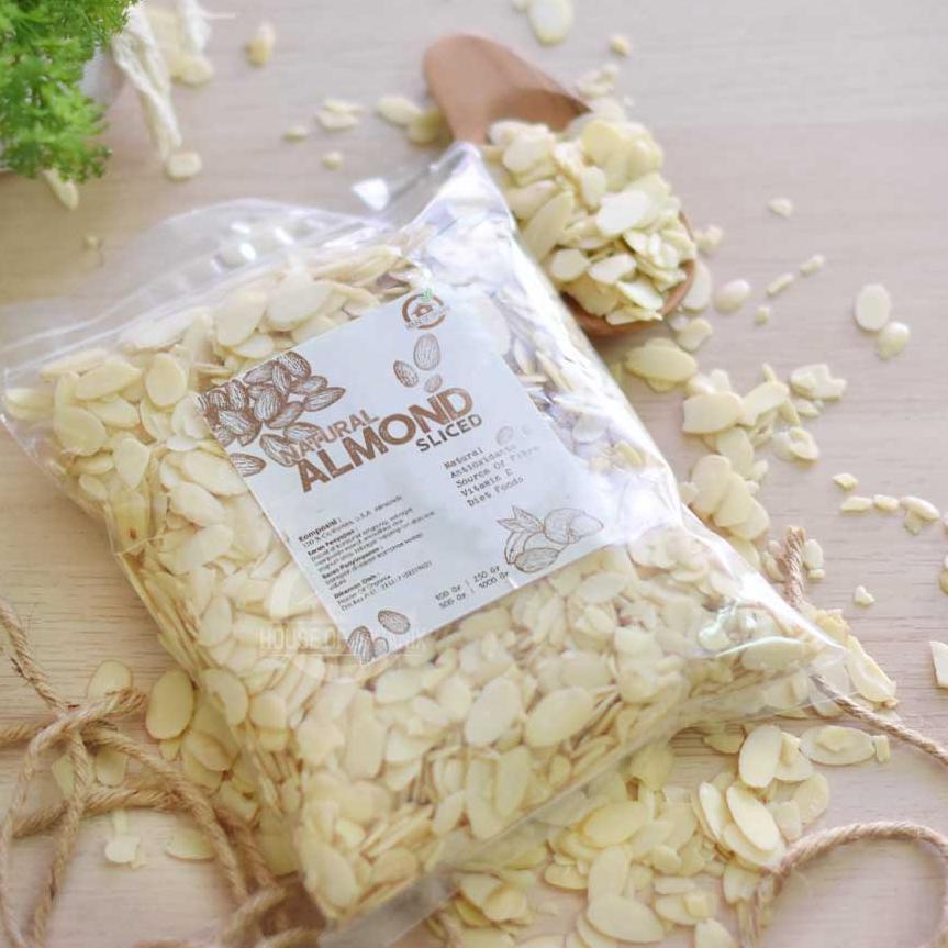 

➩ Natural Almond Sliced 250gr ☀