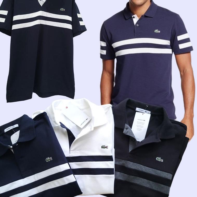 ▼ LCT SRIPESLEEVE POLO ☈