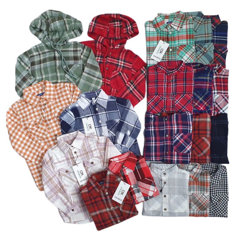 Kemeja anak laki okaidi