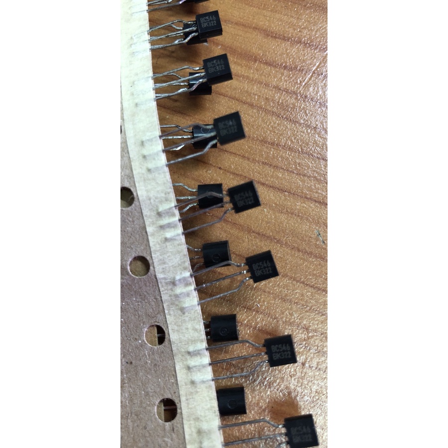 10PCS Transistor Triode BC546 BC547 BC549 BC550 BC557 BC559 BC560 100mA NPN Bipolar Amplifier To-92