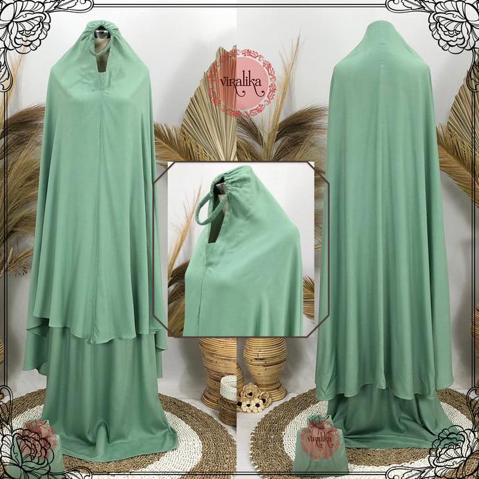 Mukena Dewasa / Mukenah Dewasa Katun Rayon Polos / Mukena Rayon