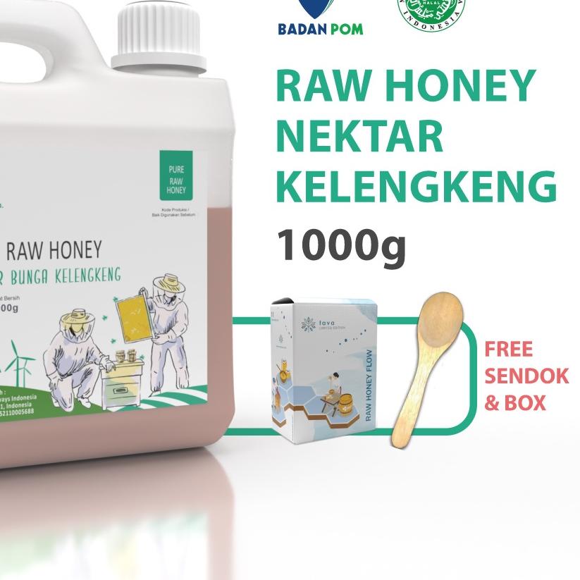 

♠ Asli Murni 1kg Tava Grade A Nektar Kelengkeng 100% Alami Pure Natural Raw Honey ➣