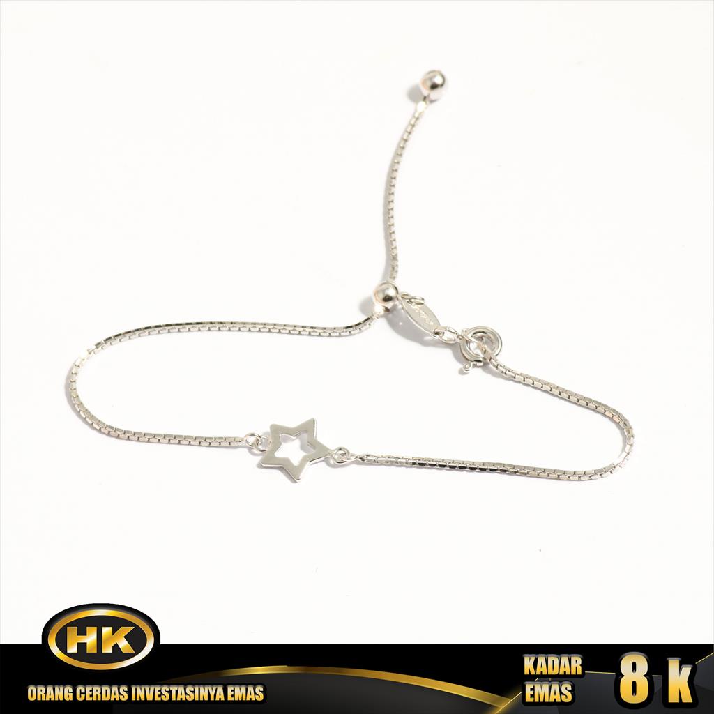 HK Mustika Gold - Gelang Emas 8K - Bintang