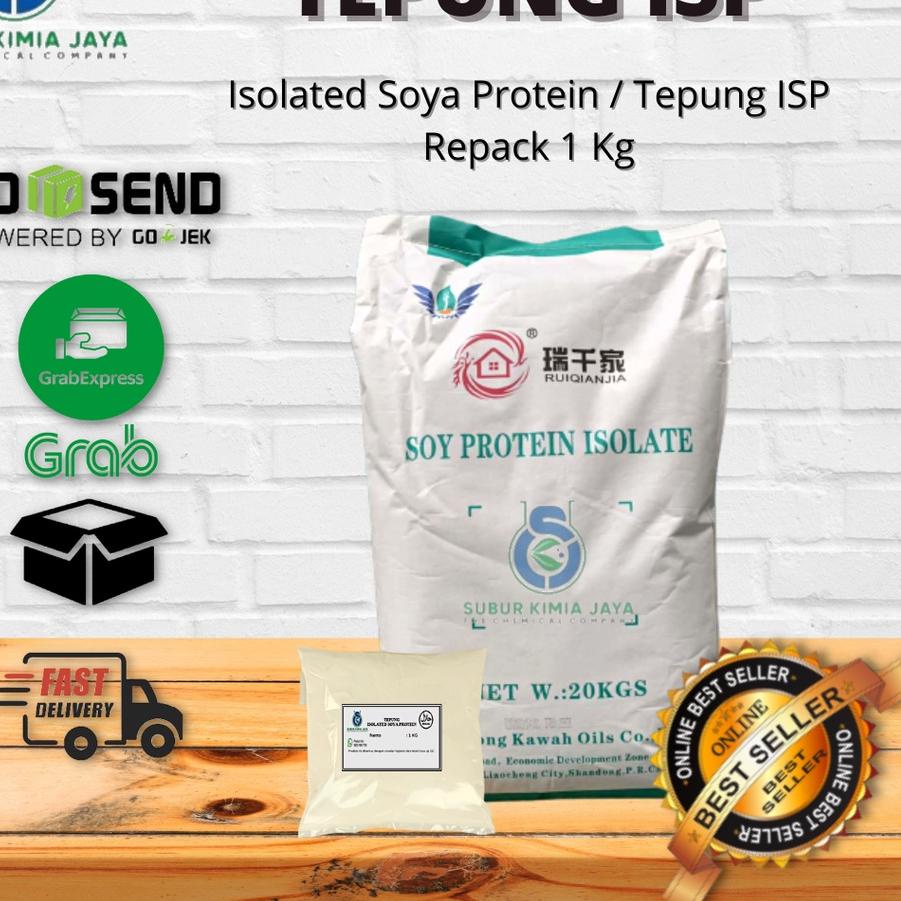 

♪ Tepung ISP / Isolated Soya Protein 1 KG ←