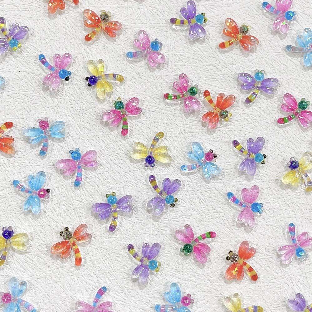 AUGUSTINA Agustina Kartun Dekorasi Kuku Wanita Fashion Hewan Manicure Aksesoris Hiasan Kuku 3D Nail Drills Nail Jewelry