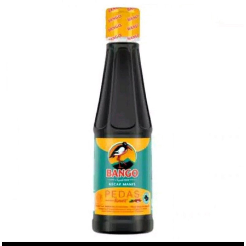 Bango kecap manis pedas rawit 135ml Botol