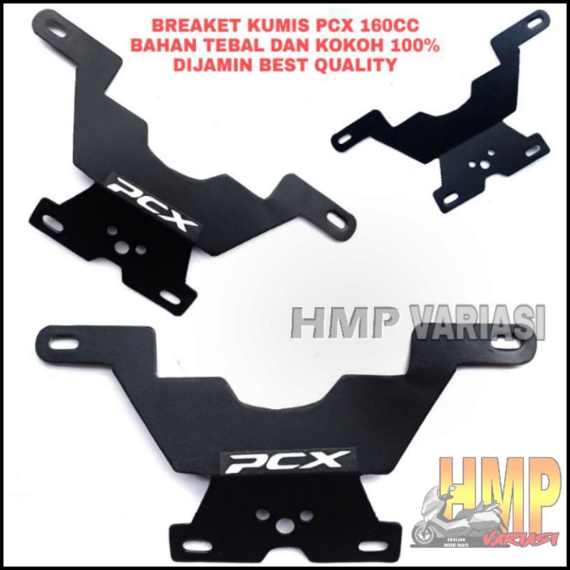 Pangkon/ Braket bracket plat nomor PCX 160 / dudukan plat nomor pcx 160 new