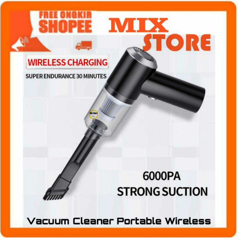 Vacuum Cleaner Mobil Wireless Vacuum Cleaner Portable Mini Wireless Penyedot Debu Mini Portable Wire