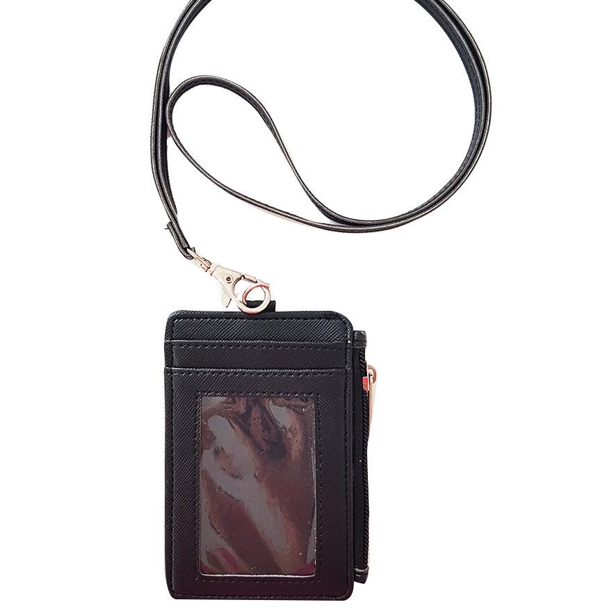

Ready Banyak ID Card Holder Hitam Resleting v2 Name Tag Seleting ID Card Risleting Name Tag Lanyard Zipper Kulit Sintetis SH5`