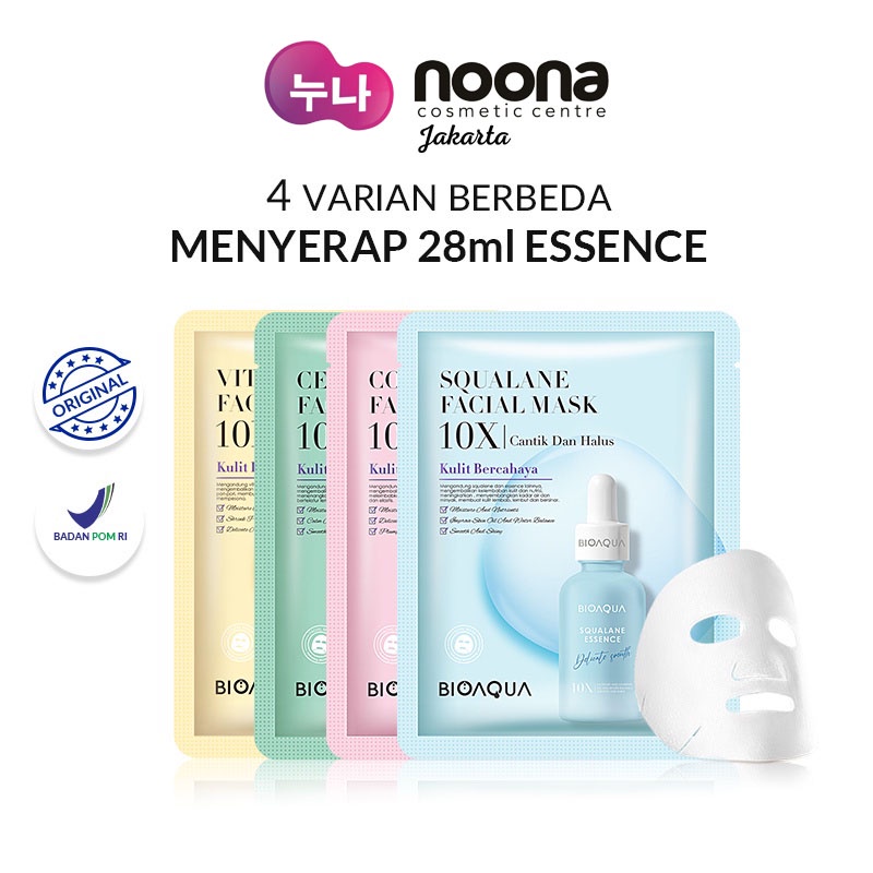 BIOAQUA 10X ESSENCE SHEET MASK 28ML -NJ