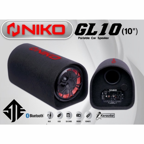 NIKO Bluetooth Subwoofer Car Speaker [5inch] Speaker Tabung GL5 /GL6/GL8/GL10/GL12