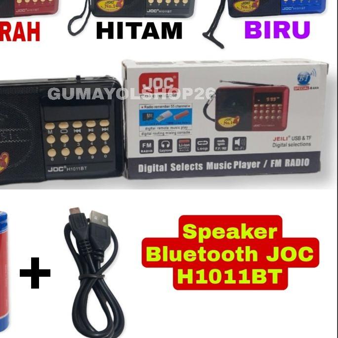 ▲ Speaker Radio Joc Bluetooth / Speaker Mp3 Player Usb / Speaker Murotal Mp3 Player ♛