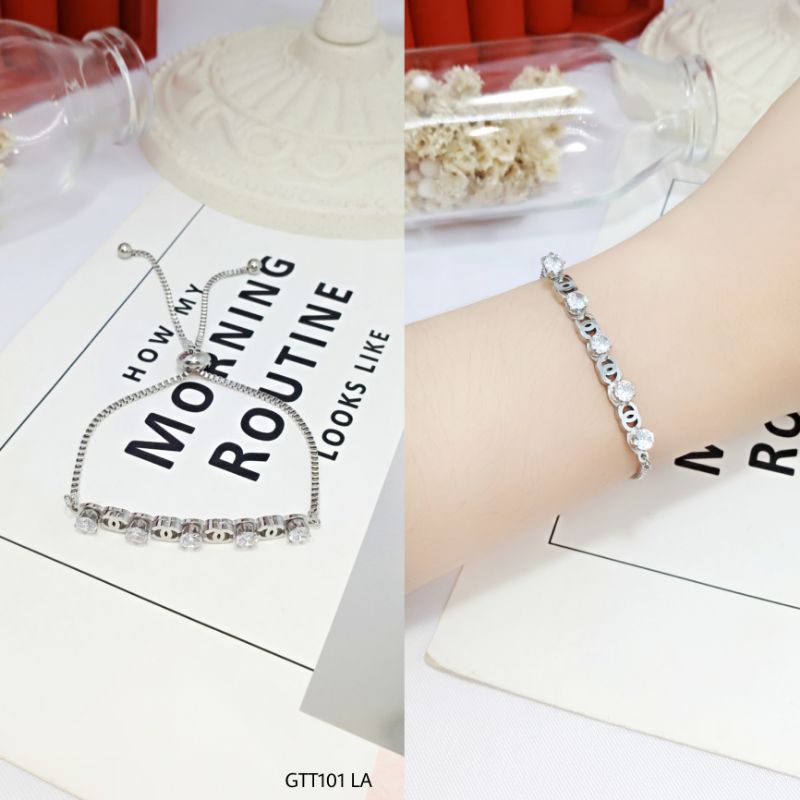 Gelang Serut Titanium Wanita GTT101-103-113 LA