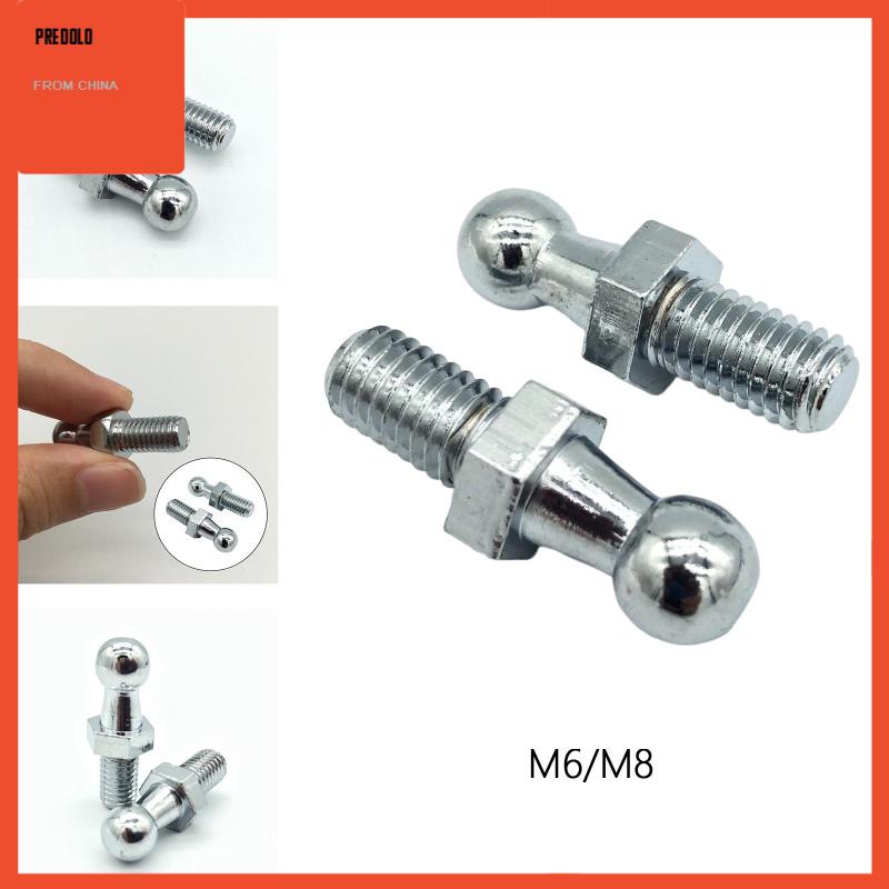 [Predolo] 2pcs Ball Stud Pin Baut Aksesoris Menggantikan Instalasi Mudah 10mm Tahan Lama