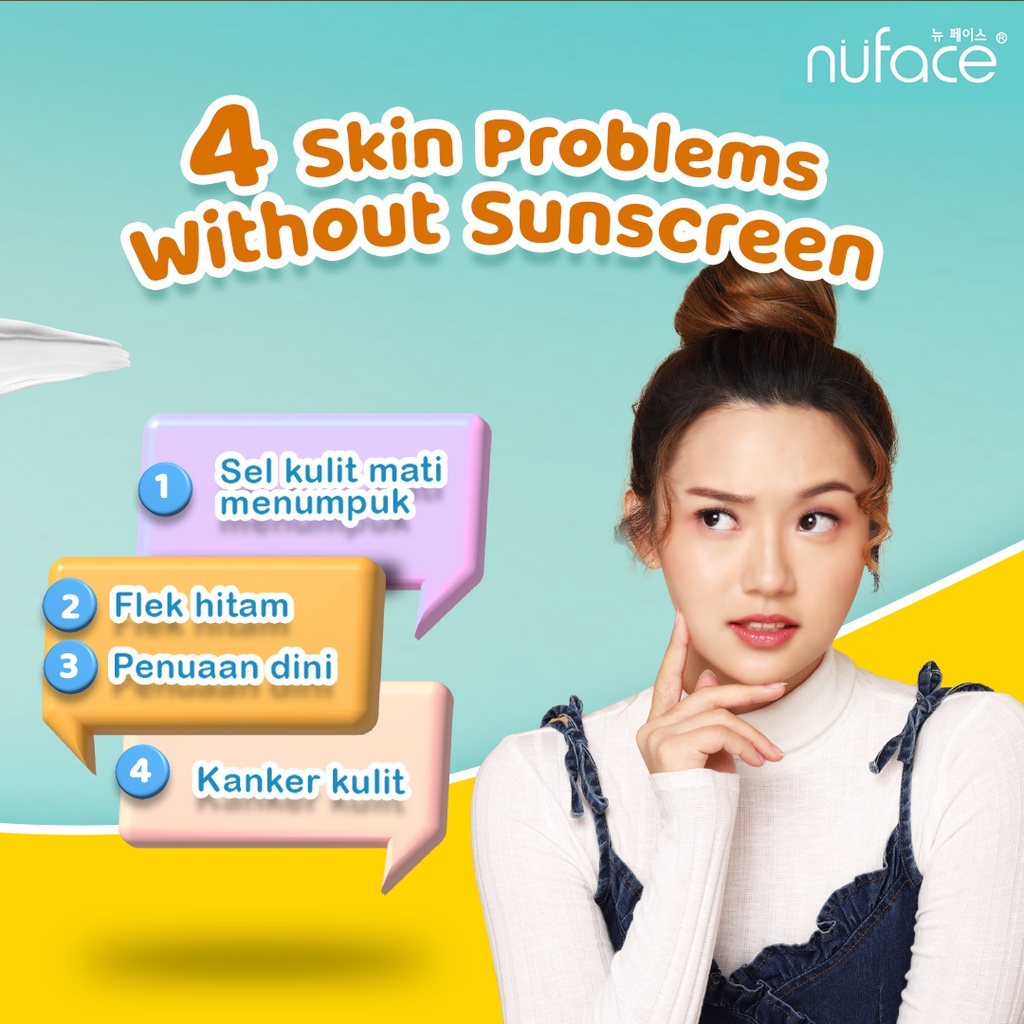 ❤ RATU ❤ Nu Face Cover Me Sun Shield | Sunscreen Wajah Nuface Nu Glow