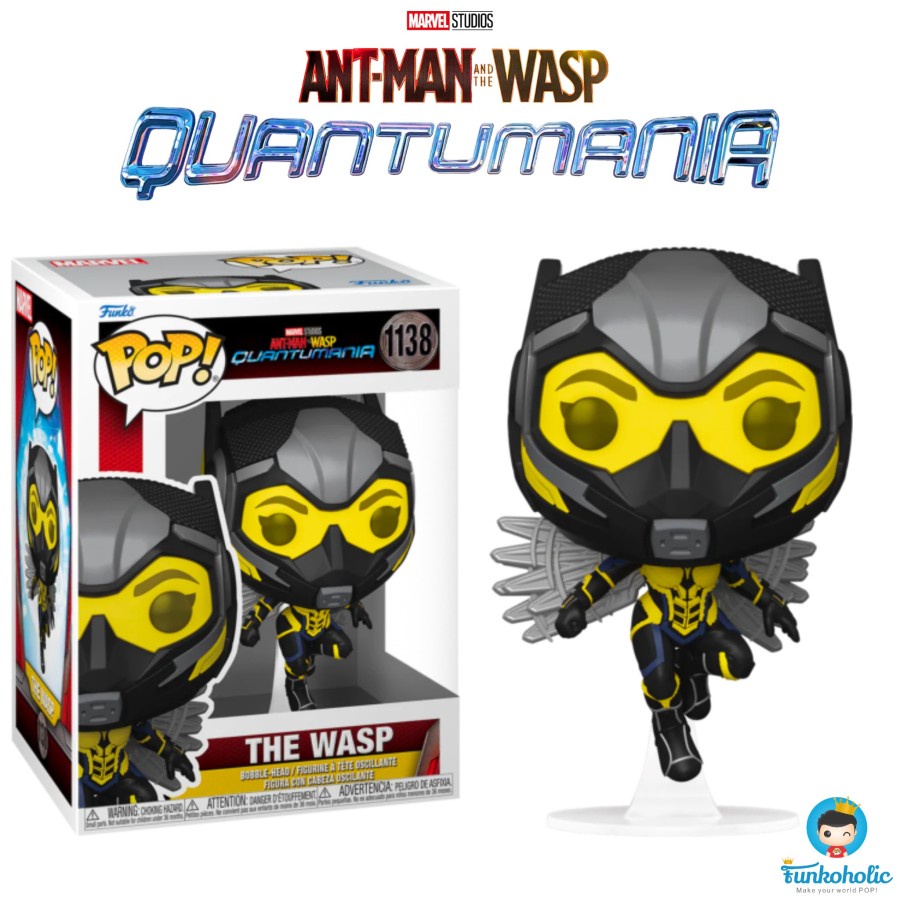 Funko POP Marvel Ant-Man and the Wasp Quantumania - The Wasp (Flying) #1138