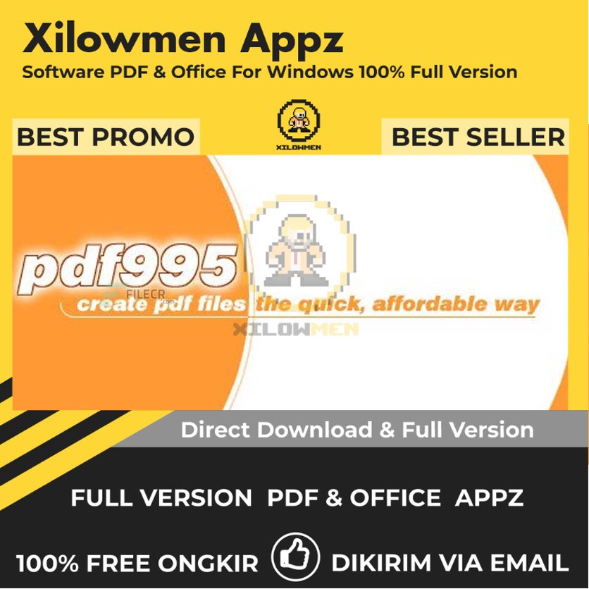 [Full Version]  Pdf995 Printer Driver Pro PDF Office Lifetime Win OS