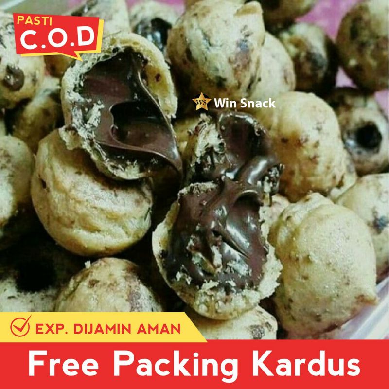 

Snack Kiloan Kue Sus Coklat Dan Keju 250g