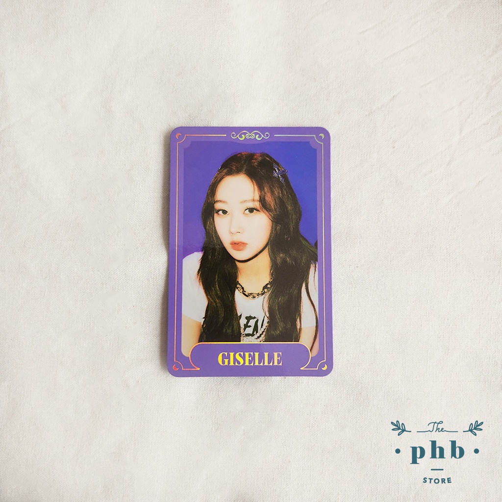aespa Giselle Life's Too Short Trading Card Character Photocard