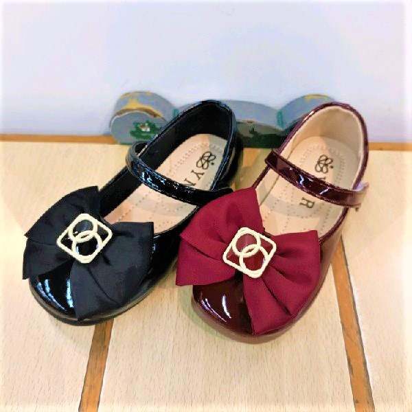 Sepatu Fashion Pentofel Anak Perempuan Pita Besar A8236