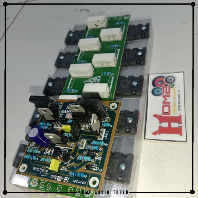 Kit Driver Amplifier  MICRO TOSHIBA 5 SET 1000WATT