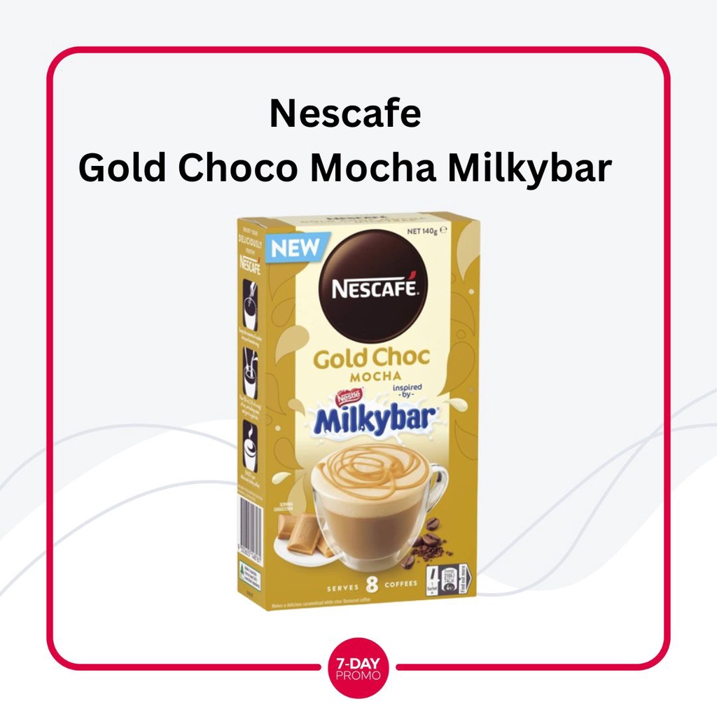 Nescafe Australia Instant Gold Coffee Sachets Various Flavours