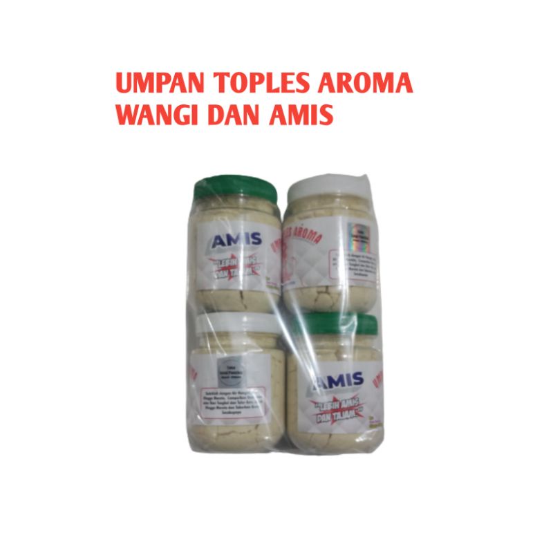 UMPAN TOPLES AROMA WANGI DAN AMIS