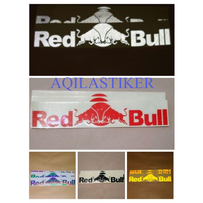 

STICKER CUTTING REDBULL STIKER RED BULL