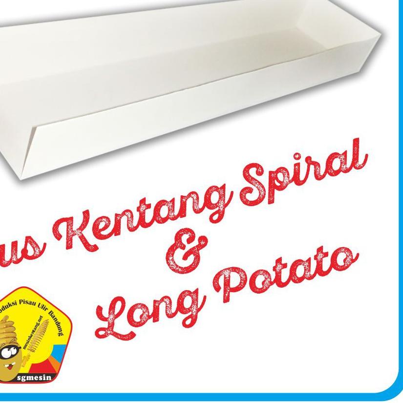 ♠ Dus polos kentang spiral dan long potato isi  ❂