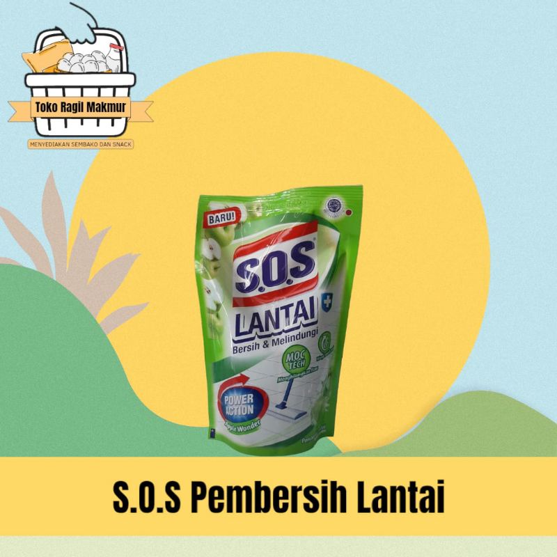 SOS SABUN PEMBERSIH LANTAI 375 ML