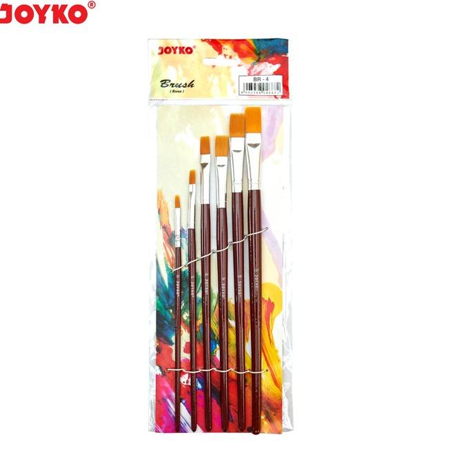 

T37 Brush / Kuas Cat Air / Cat Minyak / Lukis / Acrylic Joyko BR-4 TERBAIK ㅌ