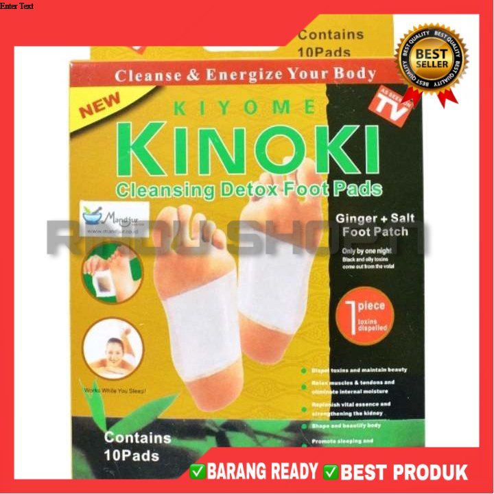 (RS)KINOKI GOLD PAD  1 BOX 10PCS DETOKS DETOX KAKI PENGHILANG RACUN AMPUH PADS 10 PCS