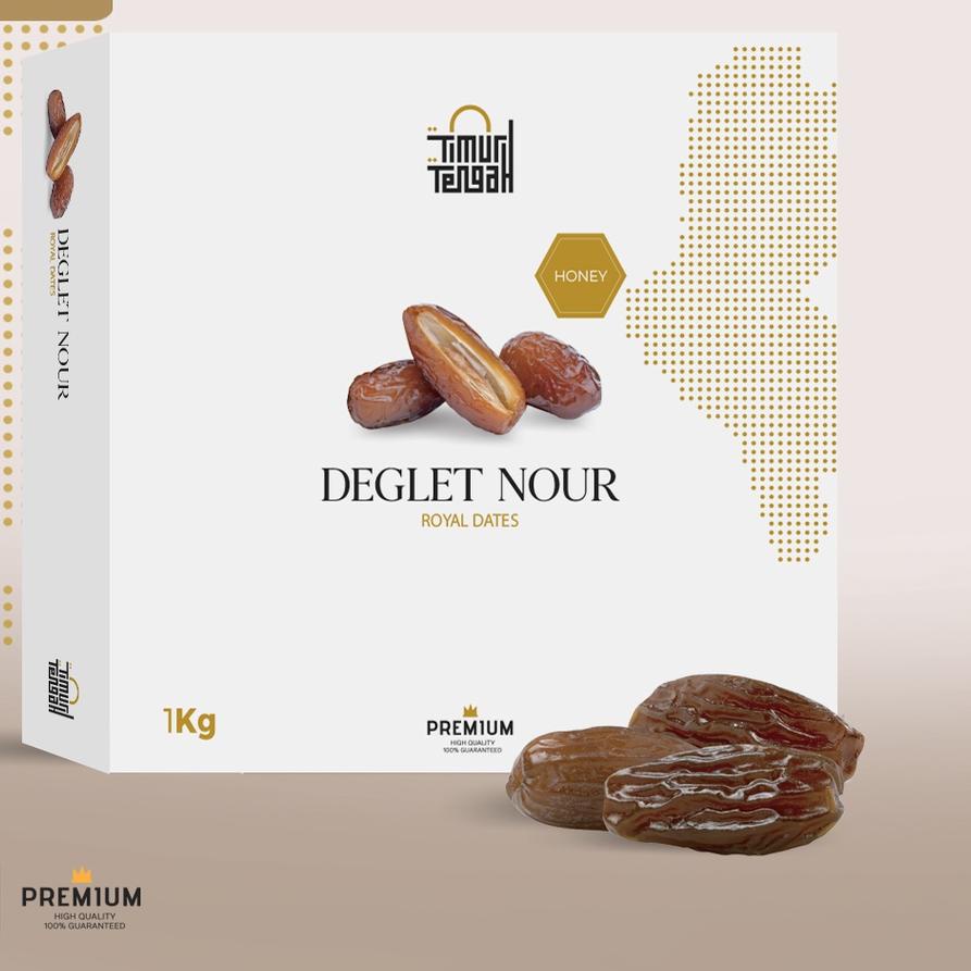 

◙ Kurma Tunisia 1kg Timur Tengah Premium Deglet Noor Honey ✼